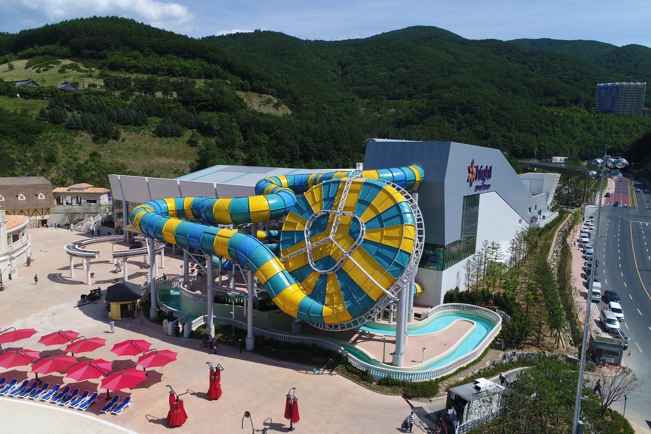 High1 Grand Hotel Main Tower Jeongseon Exterior photo